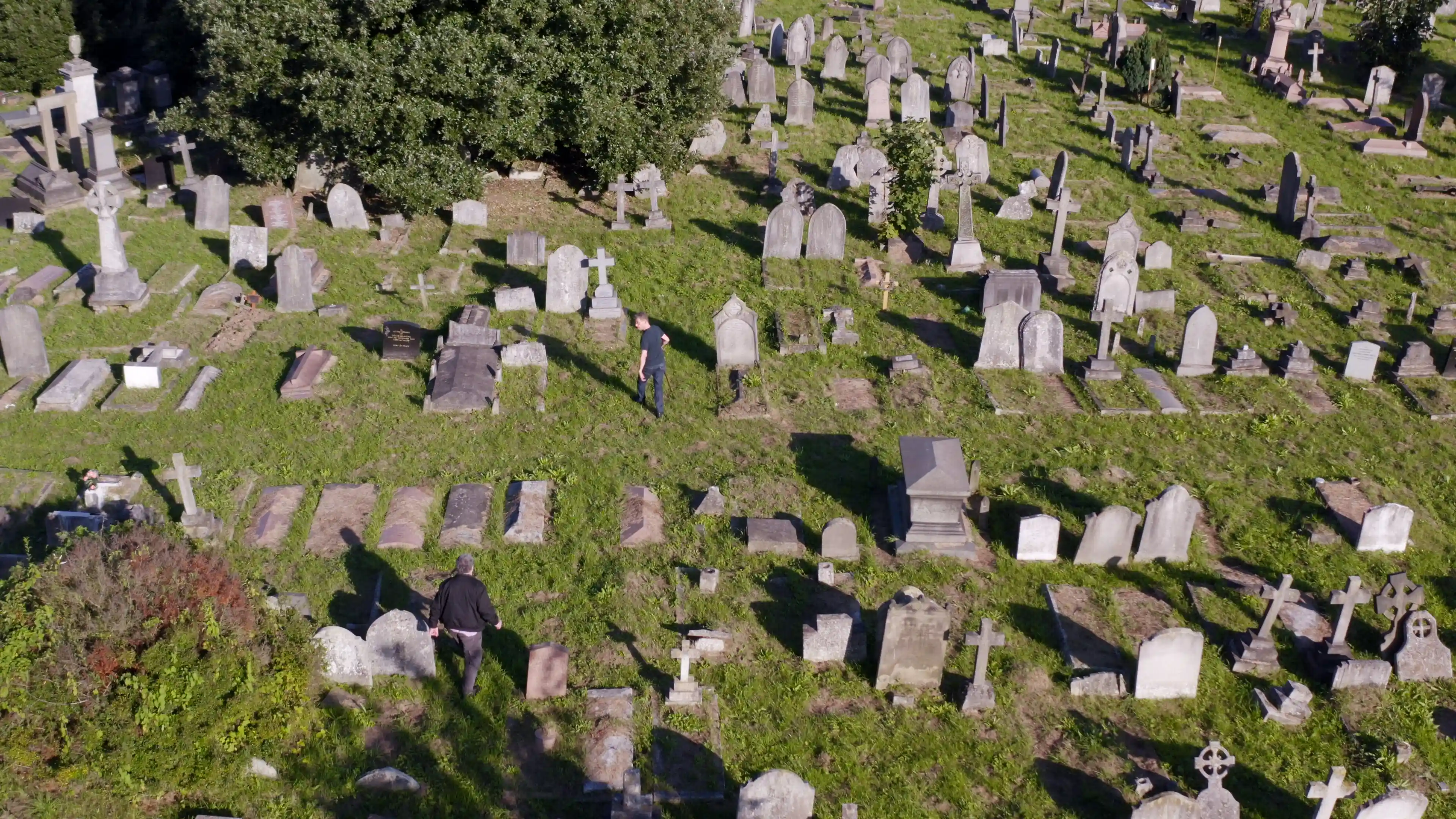 Filmbild - Friedhof